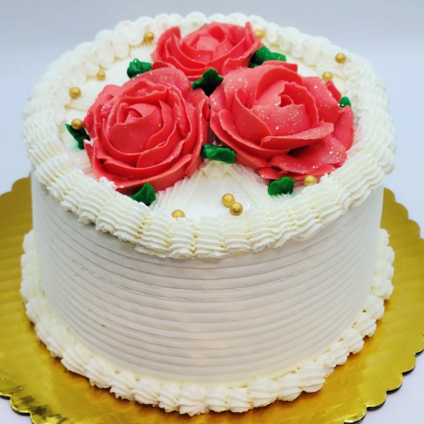ButterCream Flower Cake – CakeBakeYum